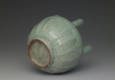 图片[3]-Vase with five tubular protrusions in celadon glaze, Longquan ware, Southern Song dynasty, 13th century-China Archive